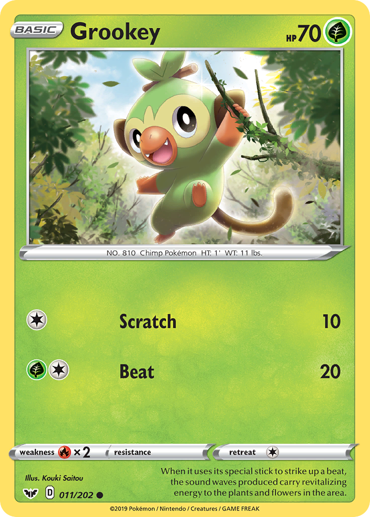 Grookey - 11/202 Sword & Shield