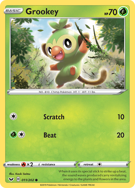 Grookey - 11/202 Sword & Shield