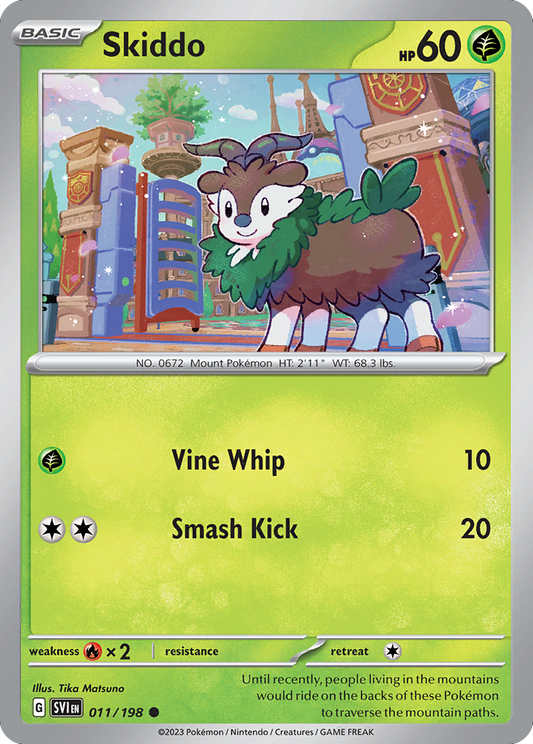 Skiddo - 11/198 Scarlet & Violet