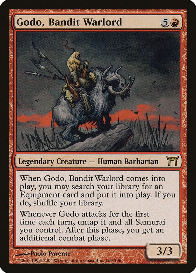 Godo, Bandit Warlord [Champions of Kamigawa] 169