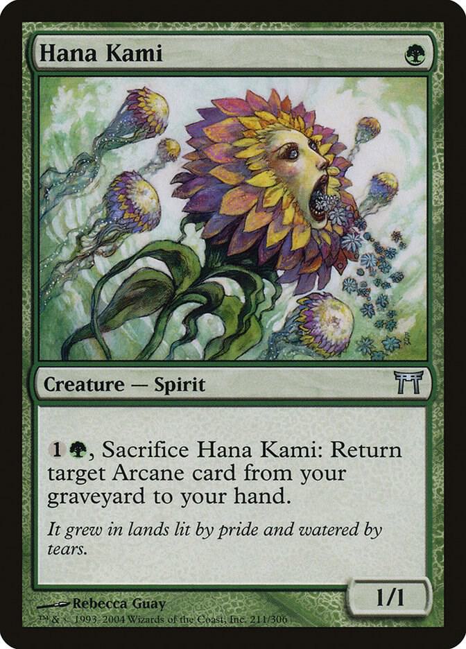 Hana Kami [Champions of Kamigawa] 211