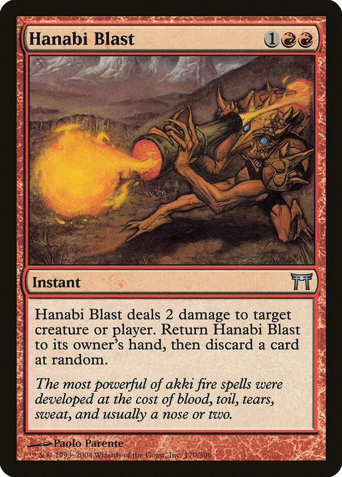 Hanabi Blast [Champions of Kamigawa] 170