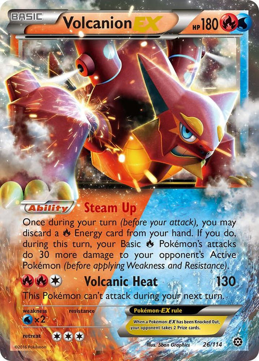 Volcanion EX [XY - Steam Siege] 26/114