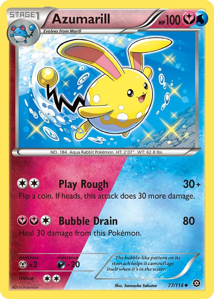 Azumarill [XY - Steam Siege] 77/114