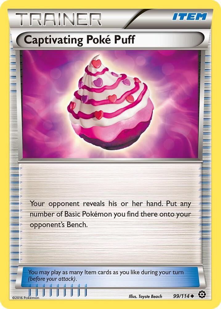 Captivating Poke Puff [XY - Steam Siege] 99/114