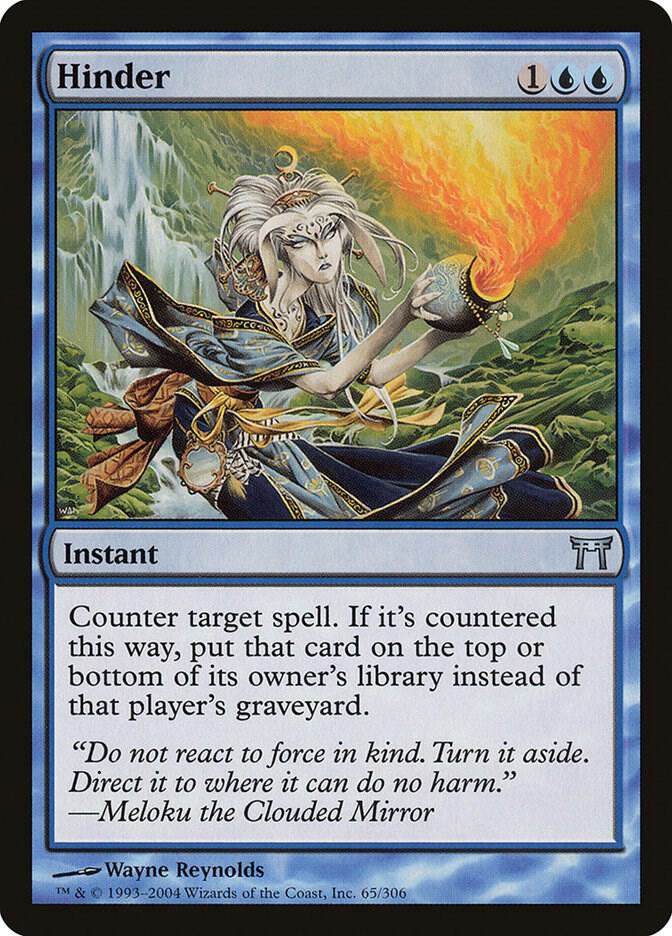 Hinder [Champions of Kamigawa] 65