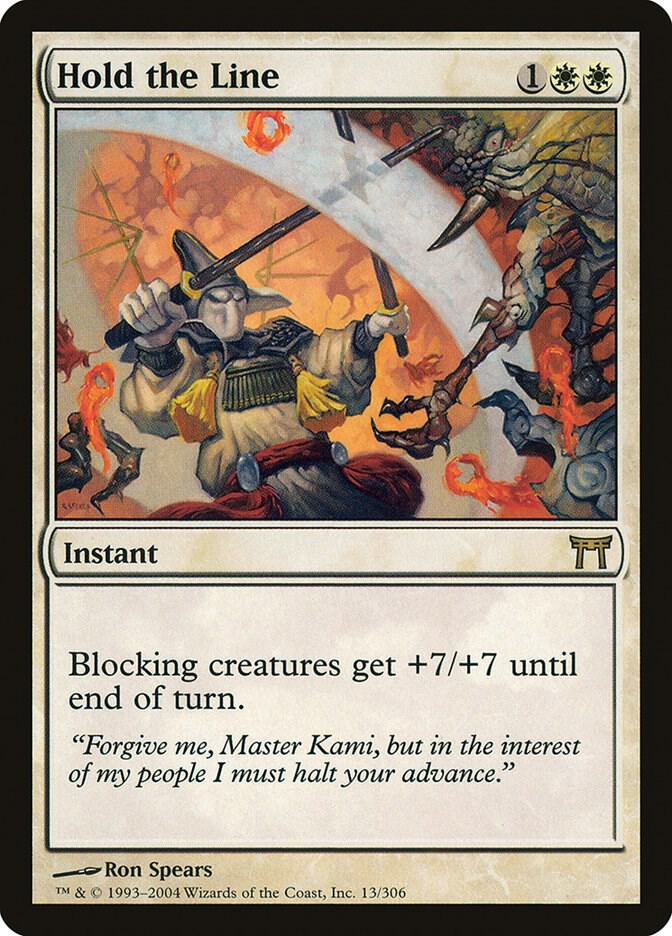 Hold the Line [Champions of Kamigawa] 13