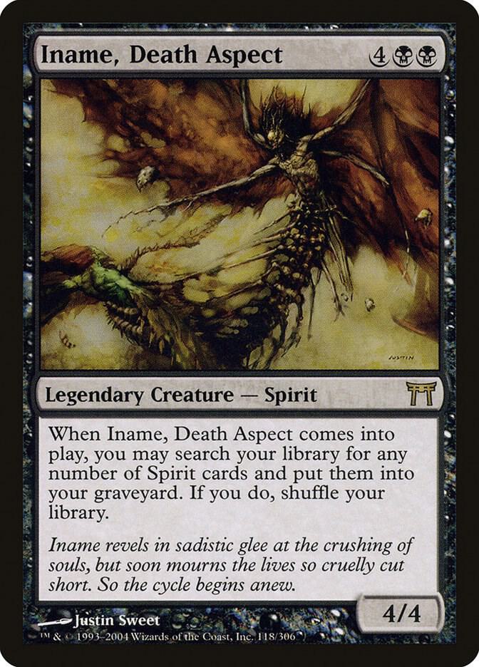 Iname, Death Aspect [Champions of Kamigawa] 118