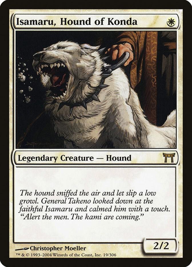 Isamaru, Hound of Konda [Champions of Kamigawa] 19