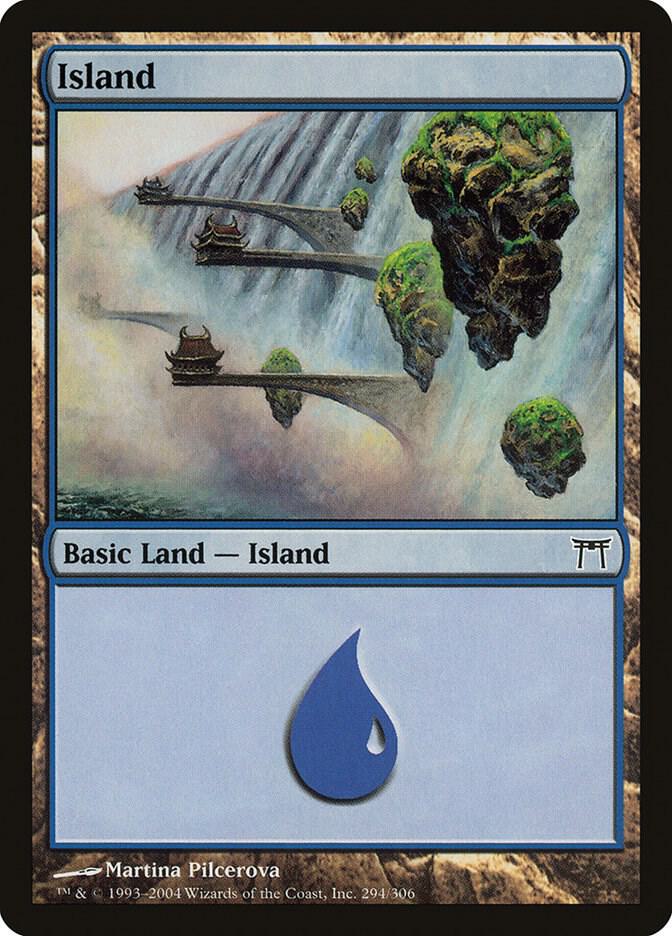 Island (294) [Champions of Kamigawa] 294