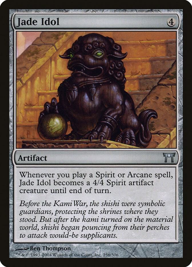 Jade Idol [Champions of Kamigawa] 256