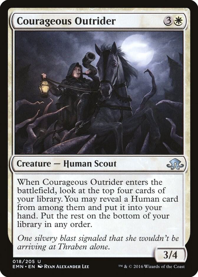 Courageous Outrider [Eldritch Moon] 18