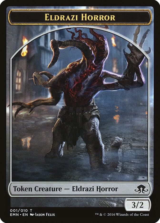 Eldrazi Horror Token [Eldritch Moon] 1