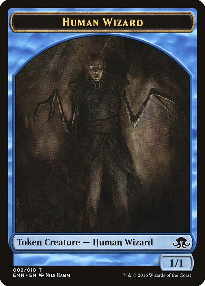 Human Wizard Token [Eldritch Moon] 2