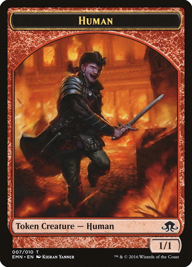 Human Token [Eldritch Moon] 7