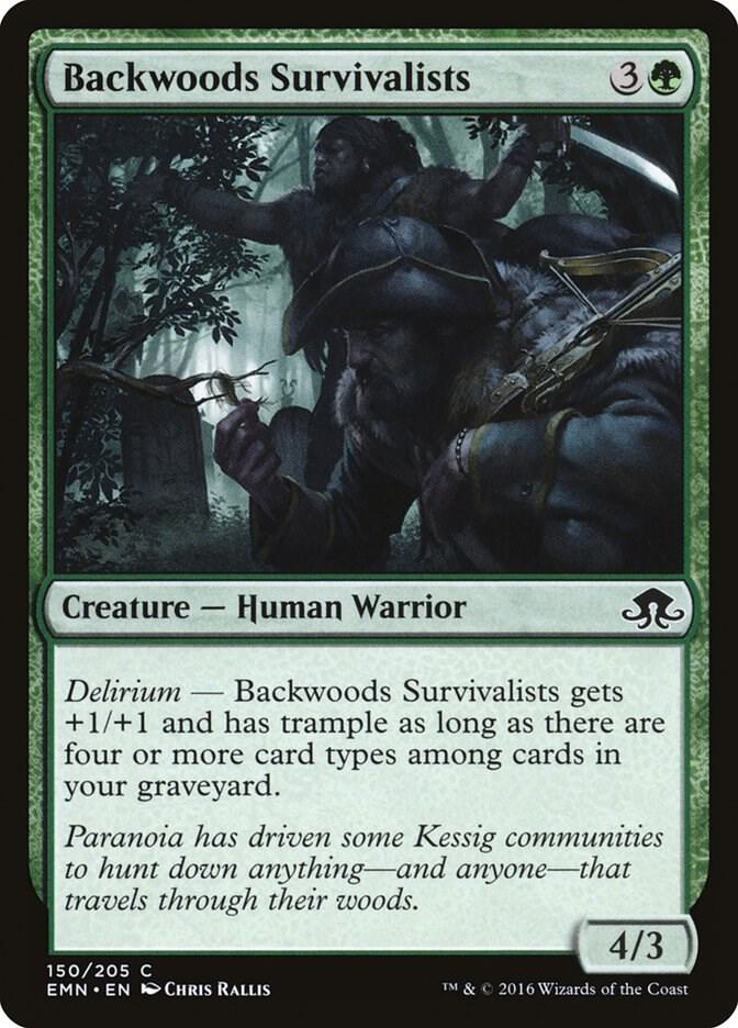 Backwoods Survivalists [Eldritch Moon] 150