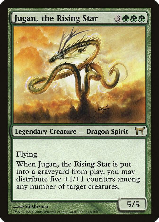 Jugan, the Rising Star [Champions of Kamigawa] 217