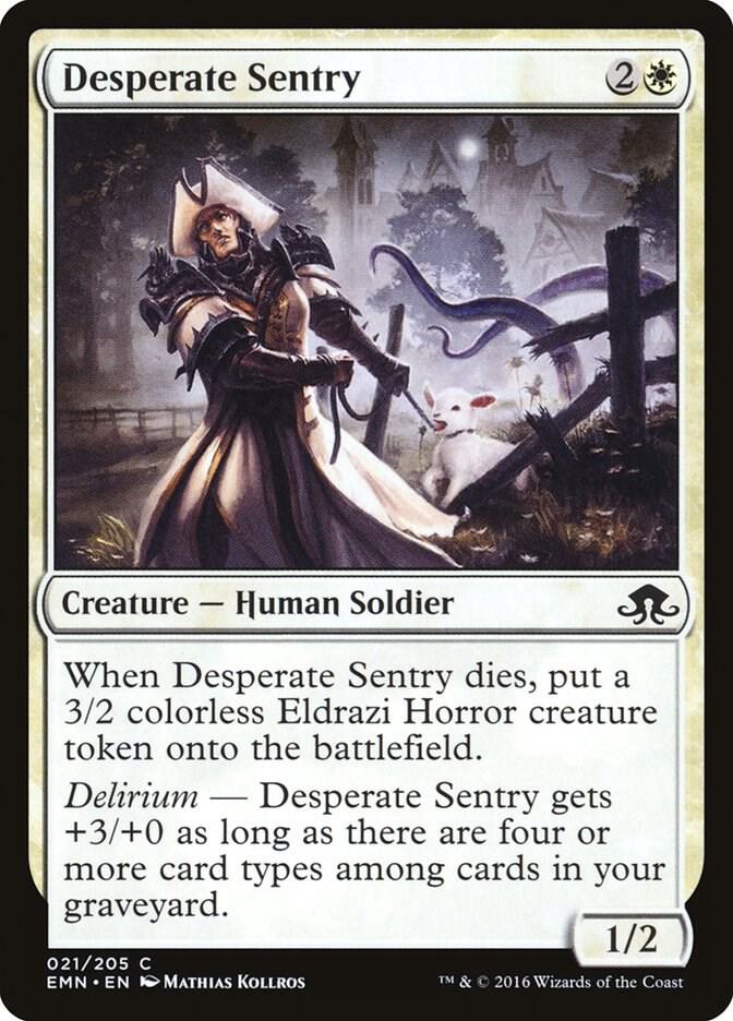 Desperate Sentry [Eldritch Moon] 21