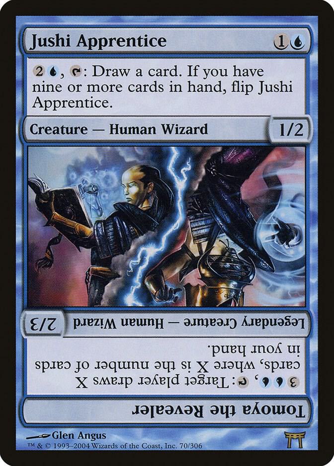 Jushi Apprentice // Tomoya the Revealer [Champions of Kamigawa] 70