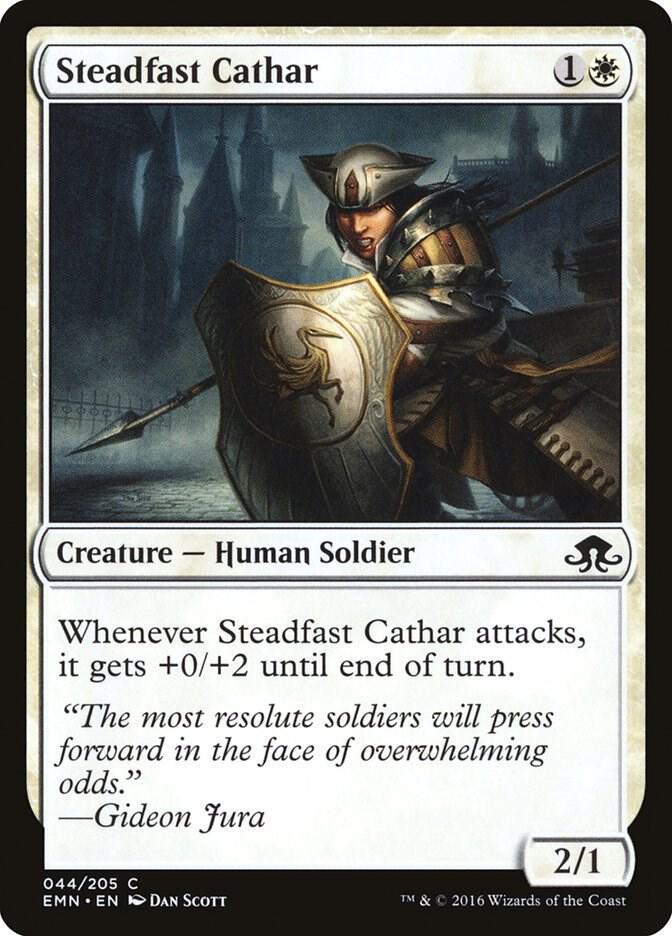 Steadfast Cathar [Eldritch Moon] 44