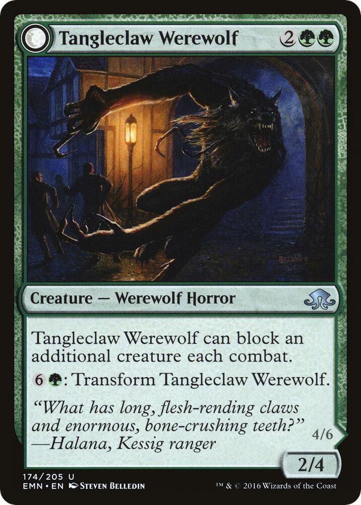Tangleclaw Werewolf [Eldritch Moon] 174