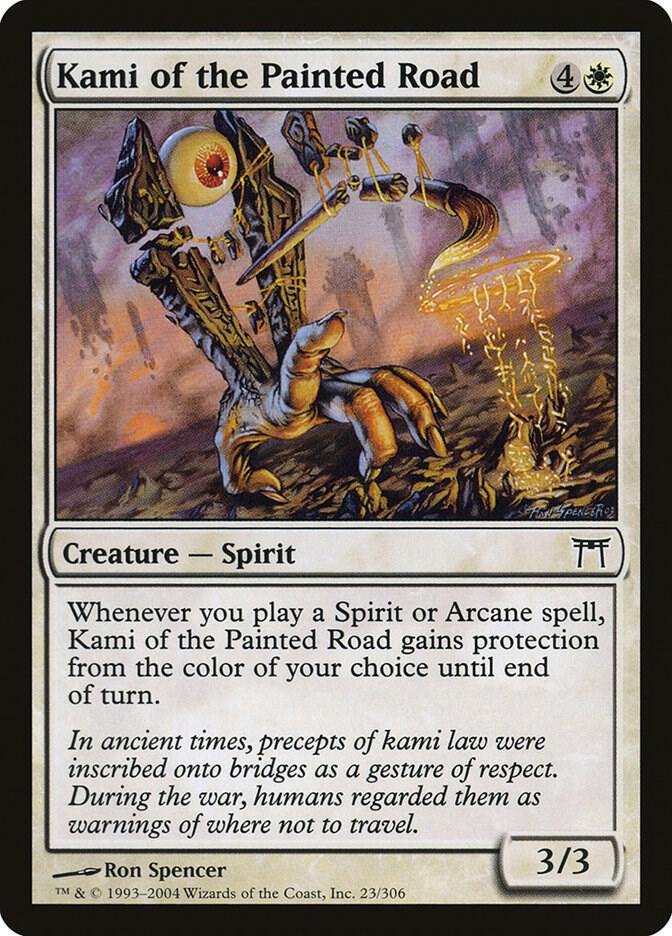Kami of the Painted Road [Champions of Kamigawa] 23