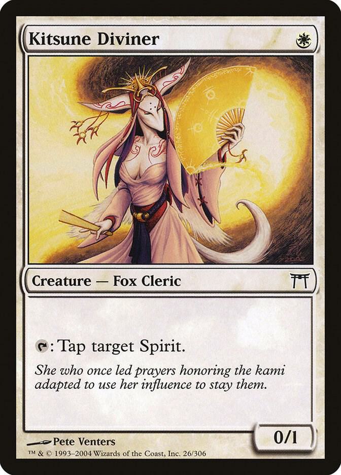 Kitsune Diviner [Champions of Kamigawa] 26