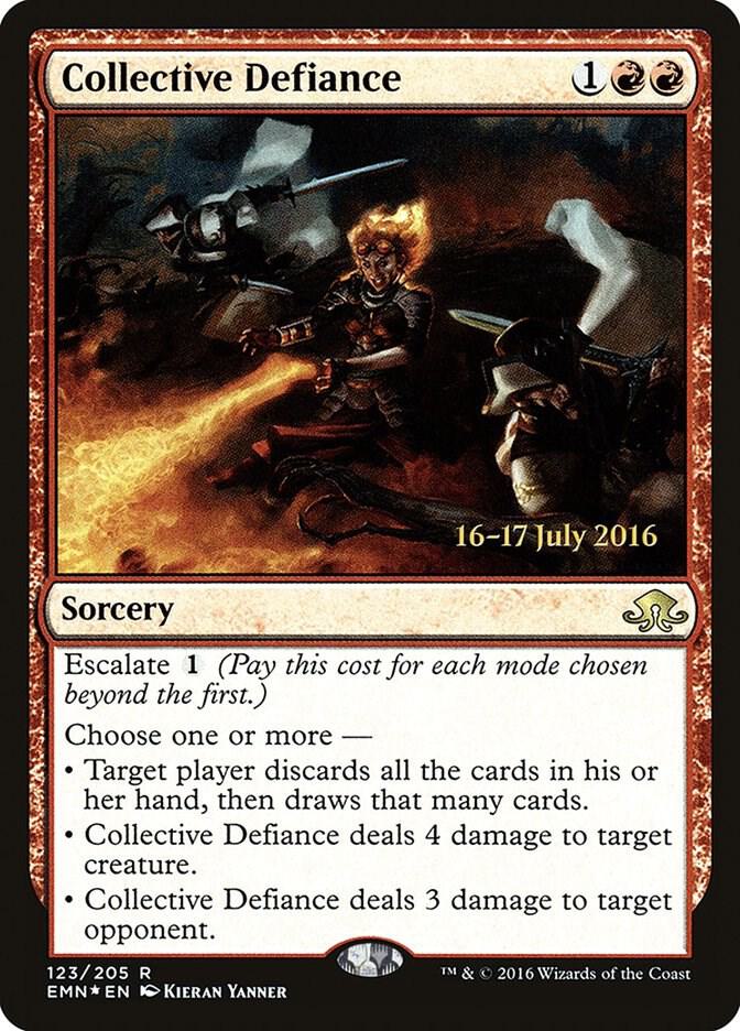 Collective Defiance [Prerelease Cards] 123