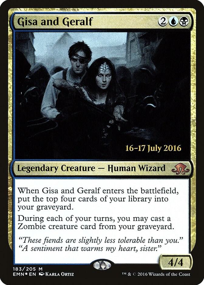 Gisa and Geralf [Prerelease Cards] 183
