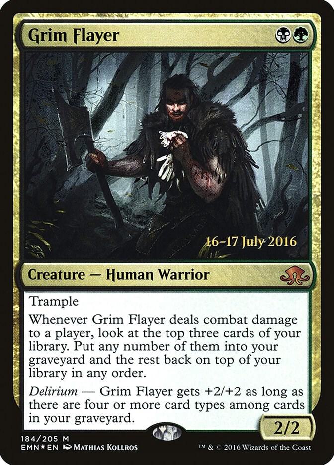 Grim Flayer [Prerelease Cards] 184