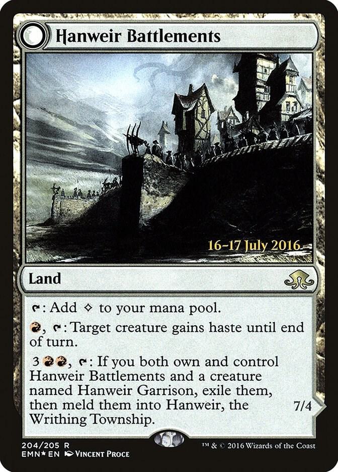 Hanweir Battlements [Prerelease Cards] 204