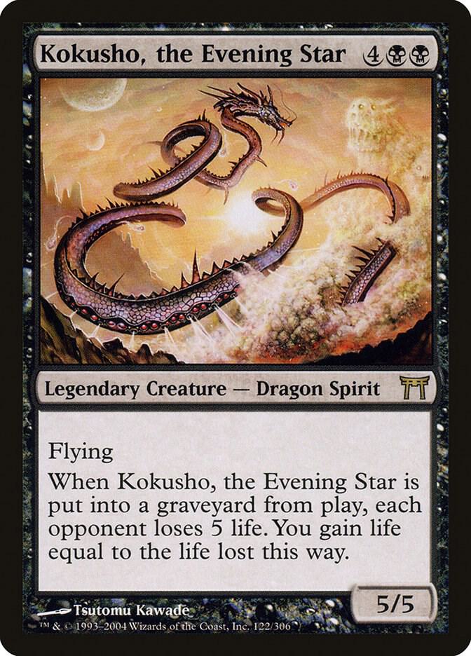 Kokusho, the Evening Star [Champions of Kamigawa] 122