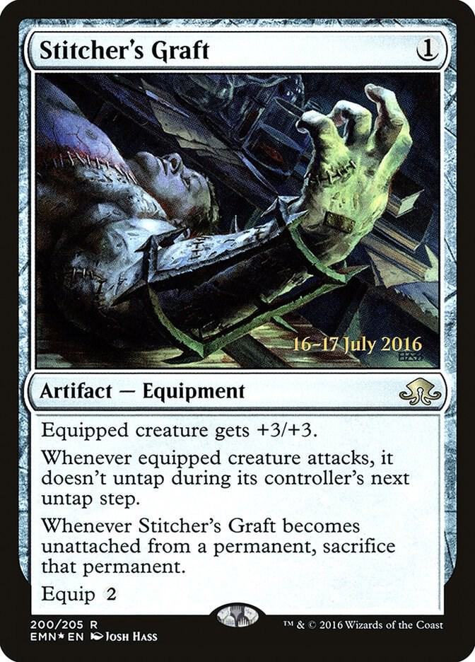 Stitcher's Graft [Prerelease Cards] 200