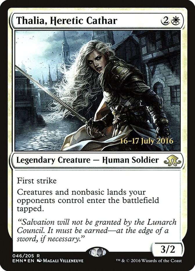 Thalia, Heretic Cathar [Prerelease Cards] 46