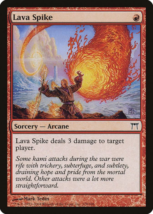 Lava Spike [Champions of Kamigawa] 178