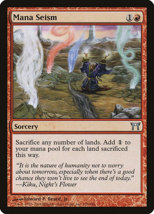 Mana Seism [Champions of Kamigawa] 179