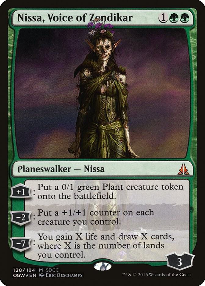 Nissa, Voice of Zendikar (SDCC 2016 Exclusive) [Media Promos] 138