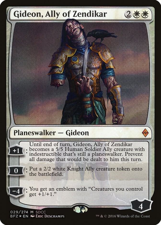 Gideon, Ally of Zendikar (SDCC 2016 Exclusive) [Media Promos] 29