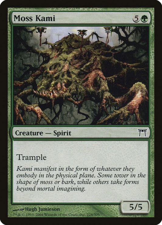 Moss Kami [Champions of Kamigawa] 228