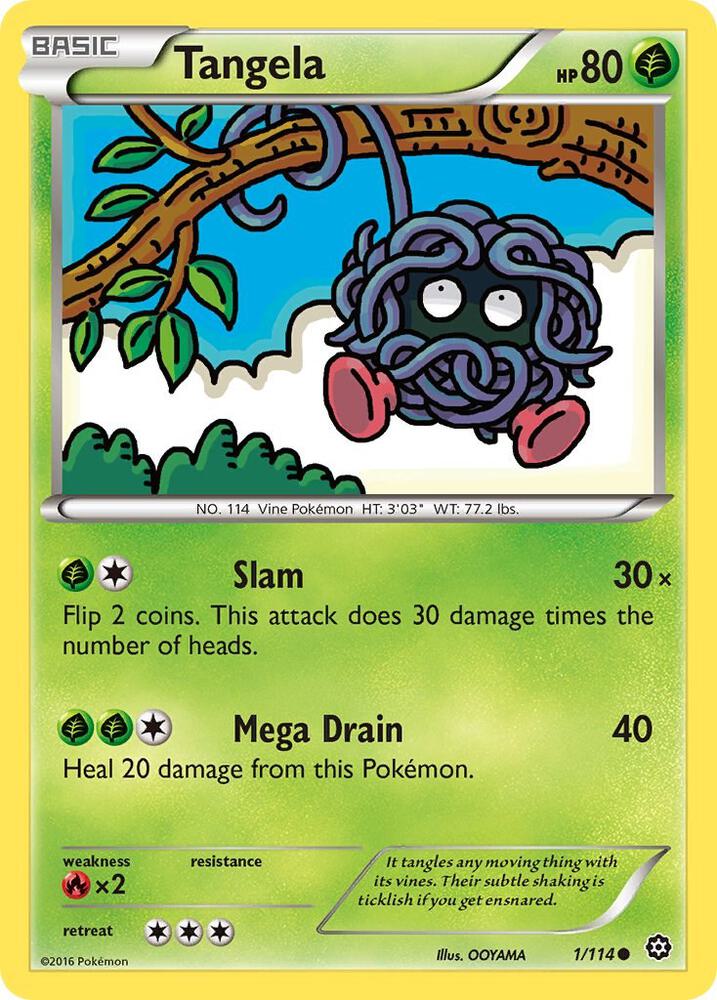 Tangela [XY - Steam Siege] 1/114