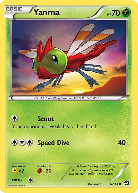 Yanma [XY - Steam Siege] 6/114