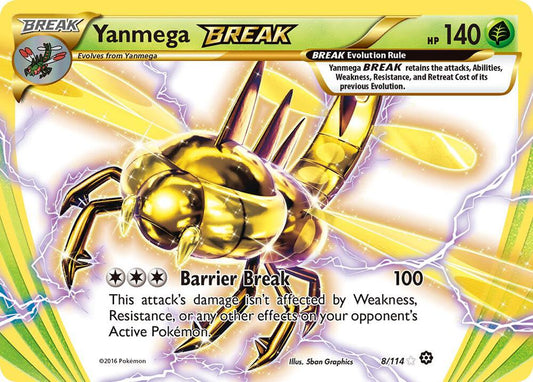 Yanmega BREAK [XY - Steam Siege] 8/114