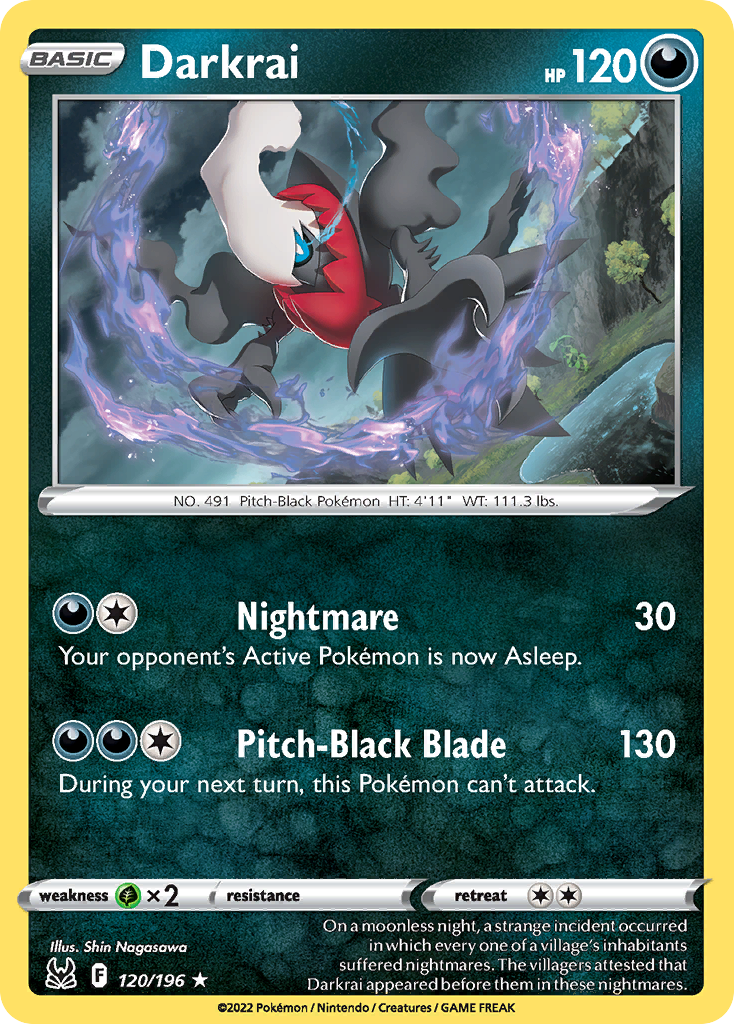 Darkrai - 120/196 Lost Origin