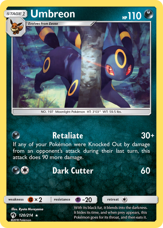 Umbreon - 120/214 Lost Thunder