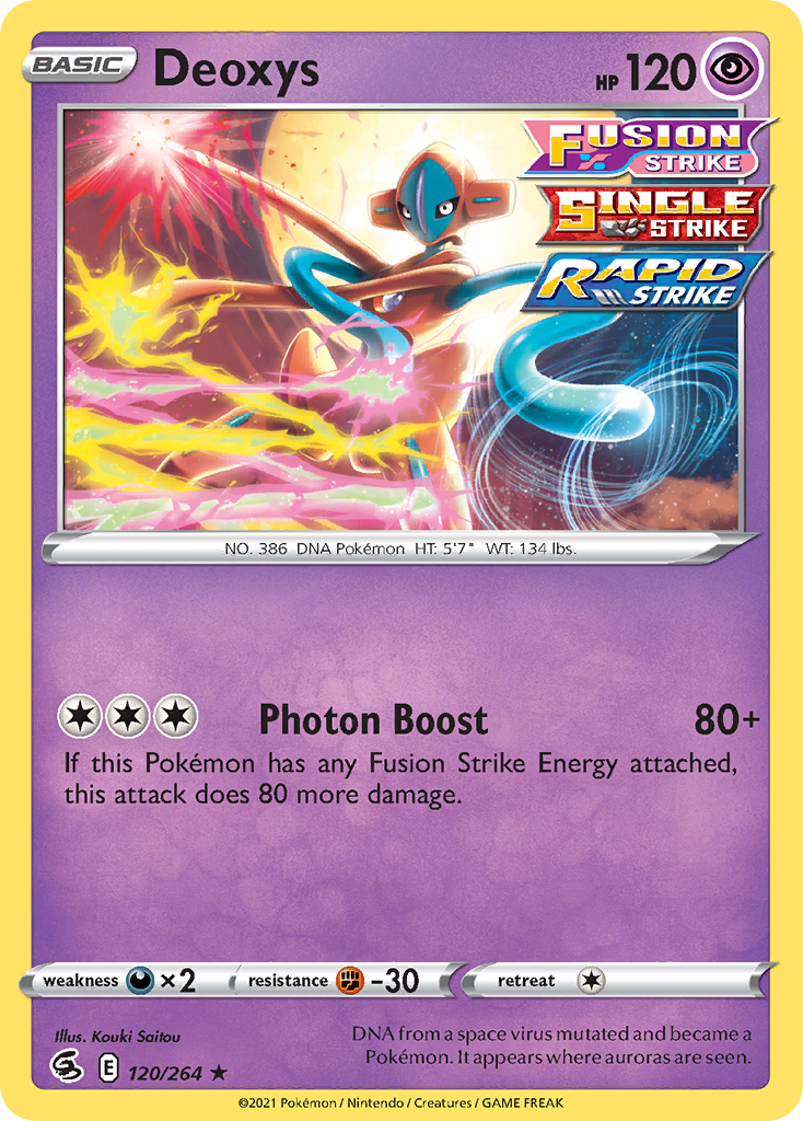 Deoxys - 120/264 Fusion Strike