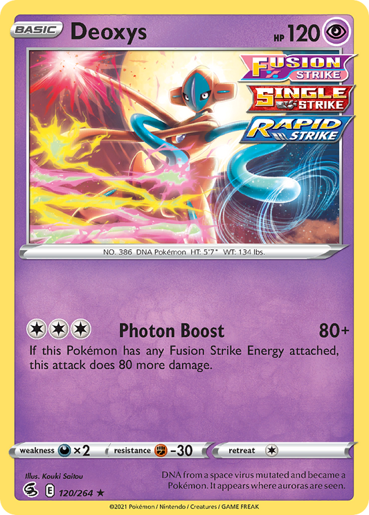 Deoxys - 120/264 Fusion Strike