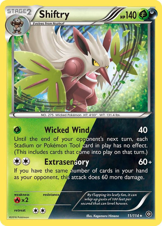 Shiftry [XY - Steam Siege] 11/114