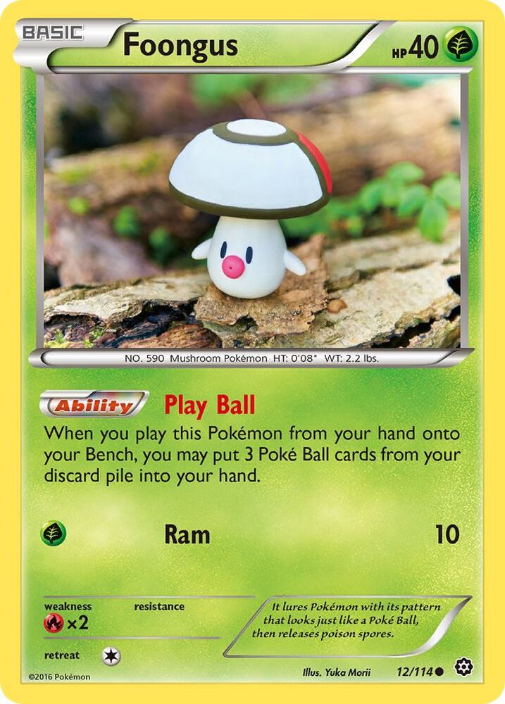 Foongus [XY - Steam Siege] 12/114