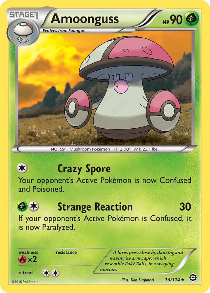 Amoonguss [XY - Steam Siege] 13/114