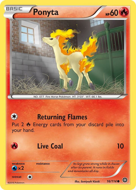 Ponyta [XY - Steam Siege] 16/114